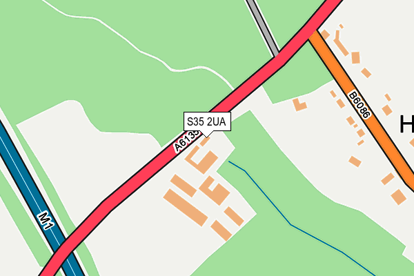 S35 2UA map - OS OpenMap – Local (Ordnance Survey) S35 2UA map - OS OpenMap – Local (Ordnance Survey)