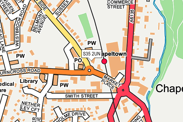 S35 2UN map - OS OpenMap – Local (Ordnance Survey) S35 2UN map - OS OpenMap – Local (Ordnance Survey)
