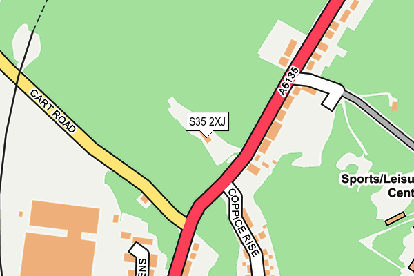 S35 2XJ map - OS OpenMap – Local (Ordnance Survey) S35 2XJ map - OS OpenMap – Local (Ordnance Survey)