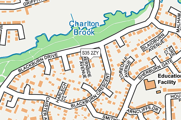 S35 2ZY map - OS OpenMap – Local (Ordnance Survey) S35 2ZY map - OS OpenMap – Local (Ordnance Survey)