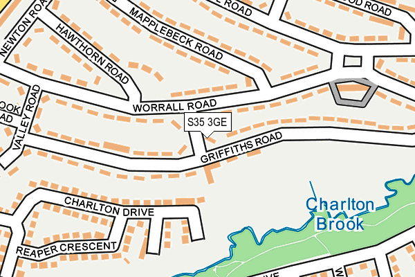 S35 3GE map - OS OpenMap – Local (Ordnance Survey) S35 3GE map - OS OpenMap – Local (Ordnance Survey)