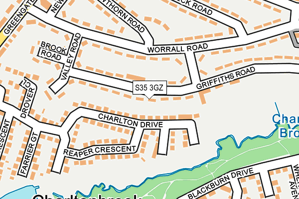 S35 3GZ map - OS OpenMap – Local (Ordnance Survey) S35 3GZ map - OS OpenMap – Local (Ordnance Survey)