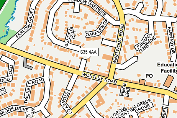 S35 4AA map - OS OpenMap – Local (Ordnance Survey) S35 4AA map - OS OpenMap – Local (Ordnance Survey)