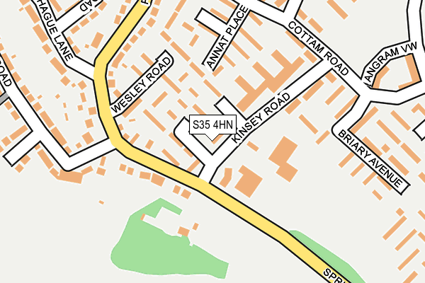 S35 4HN map - OS OpenMap – Local (Ordnance Survey) S35 4HN map - OS OpenMap – Local (Ordnance Survey)