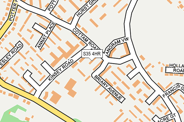 S35 4HR map - OS OpenMap – Local (Ordnance Survey) S35 4HR map - OS OpenMap – Local (Ordnance Survey)