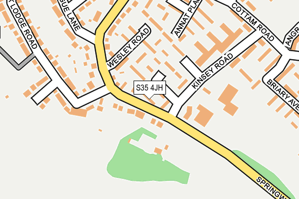 S35 4JH map - OS OpenMap – Local (Ordnance Survey) S35 4JH map - OS OpenMap – Local (Ordnance Survey)