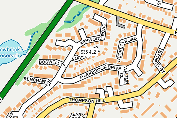 S35 4LZ map - OS OpenMap – Local (Ordnance Survey) S35 4LZ map - OS OpenMap – Local (Ordnance Survey)