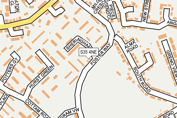 S35 4NE map - OS OpenMap – Local (Ordnance Survey) S35 4NE map - OS OpenMap – Local (Ordnance Survey)