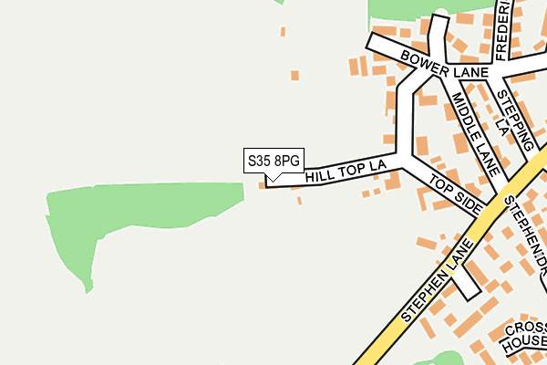 S35 8PG map - OS OpenMap – Local (Ordnance Survey) S35 8PG map - OS OpenMap – Local (Ordnance Survey)