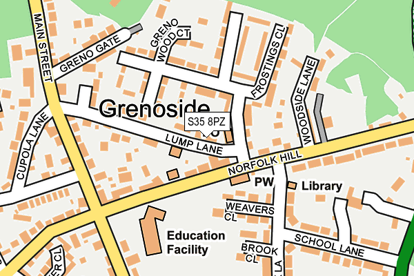 S35 8PZ map - OS OpenMap – Local (Ordnance Survey) S35 8PZ map - OS OpenMap – Local (Ordnance Survey)