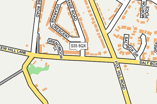 S35 8QX map - OS OpenMap – Local (Ordnance Survey) S35 8QX map - OS OpenMap – Local (Ordnance Survey)