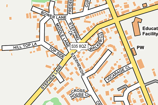 S35 8QZ map - OS OpenMap – Local (Ordnance Survey) S35 8QZ map - OS OpenMap – Local (Ordnance Survey)