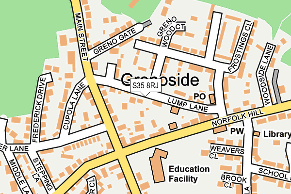 S35 8RJ map - OS OpenMap – Local (Ordnance Survey) S35 8RJ map - OS OpenMap – Local (Ordnance Survey)