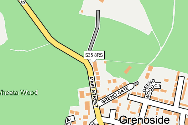 S35 8RS map - OS OpenMap – Local (Ordnance Survey) S35 8RS map - OS OpenMap – Local (Ordnance Survey)