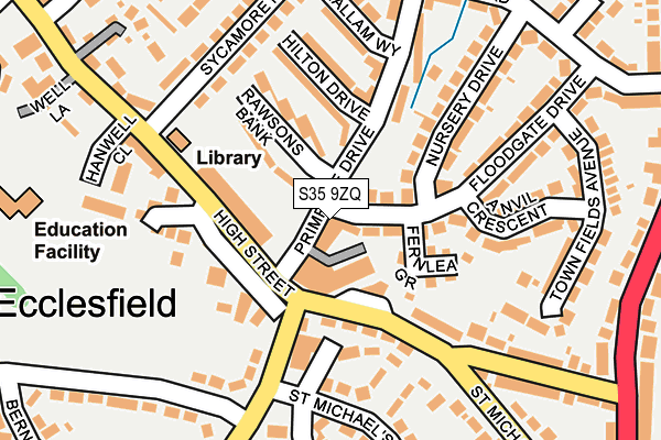 S35 9ZQ map - OS OpenMap – Local (Ordnance Survey) S35 9ZQ map - OS OpenMap – Local (Ordnance Survey)