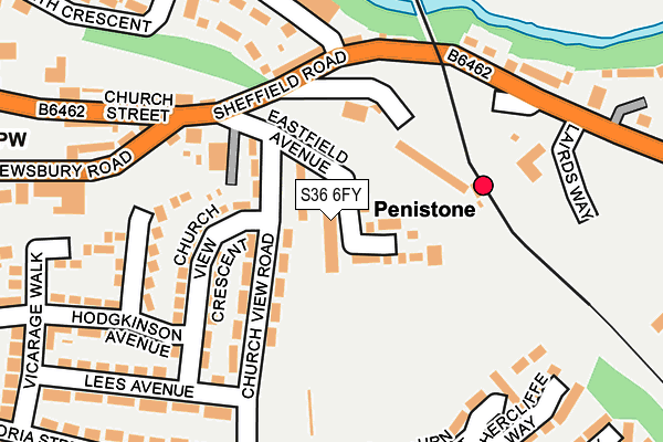 S36 6FY map - OS OpenMap – Local (Ordnance Survey) S36 6FY map - OS OpenMap – Local (Ordnance Survey)