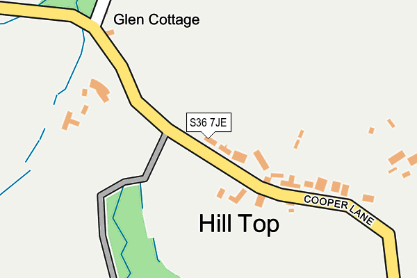 S36 7JE map - OS OpenMap – Local (Ordnance Survey) S36 7JE map - OS OpenMap – Local (Ordnance Survey)