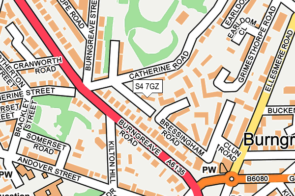 S4 7GZ map - OS OpenMap – Local (Ordnance Survey) S4 7GZ map - OS OpenMap – Local (Ordnance Survey)