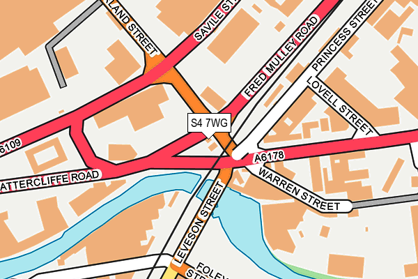 S4 7WG map - OS OpenMap – Local (Ordnance Survey) S4 7WG map - OS OpenMap – Local (Ordnance Survey)