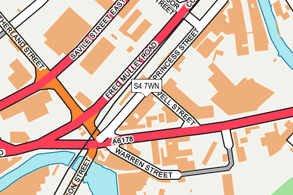 S4 7WN map - OS OpenMap – Local (Ordnance Survey) S4 7WN map - OS OpenMap – Local (Ordnance Survey)