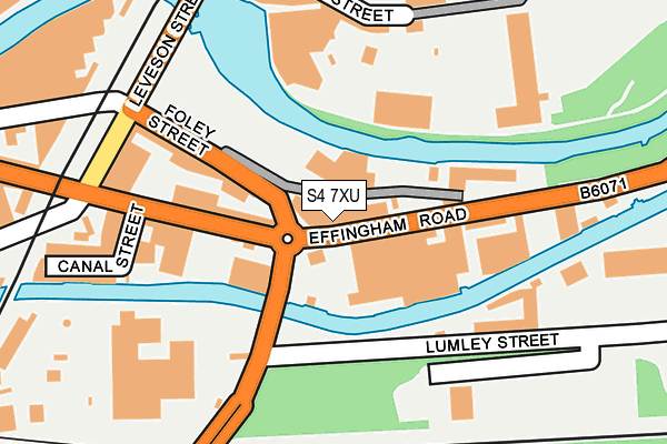 S4 7XU map - OS OpenMap – Local (Ordnance Survey) S4 7XU map - OS OpenMap – Local (Ordnance Survey)