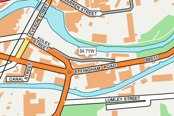 S4 7YW map - OS OpenMap – Local (Ordnance Survey) S4 7YW map - OS OpenMap – Local (Ordnance Survey)