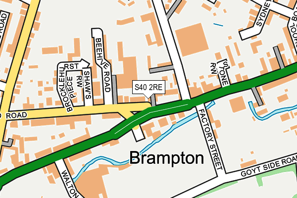 S40 2RE map - OS OpenMap – Local (Ordnance Survey) S40 2RE map - OS OpenMap – Local (Ordnance Survey)