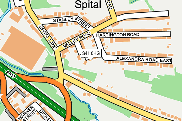 S41 0HG map - OS OpenMap – Local (Ordnance Survey) S41 0HG map - OS OpenMap – Local (Ordnance Survey)