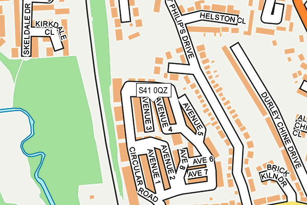 S41 0QZ map - OS OpenMap – Local (Ordnance Survey) S41 0QZ map - OS OpenMap – Local (Ordnance Survey)