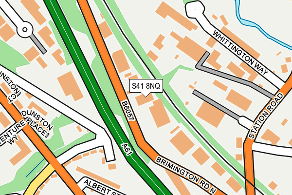 S41 8NQ map - OS OpenMap – Local (Ordnance Survey) S41 8NQ map - OS OpenMap – Local (Ordnance Survey)