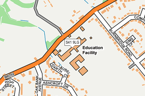 S41 9LG map - OS OpenMap – Local (Ordnance Survey) S41 9LG map - OS OpenMap – Local (Ordnance Survey)