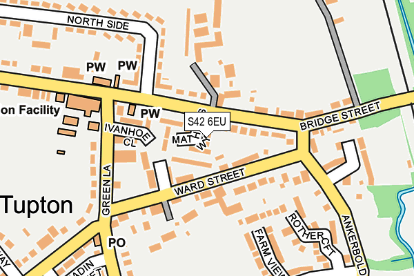 S42 6EU map - OS OpenMap – Local (Ordnance Survey) S42 6EU map - OS OpenMap – Local (Ordnance Survey)