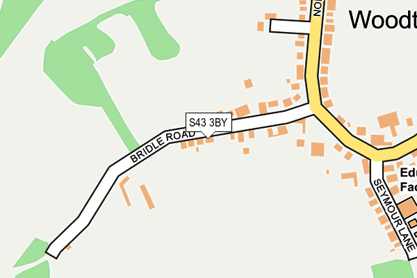 S43 3BY map - OS OpenMap – Local (Ordnance Survey) S43 3BY map - OS OpenMap – Local (Ordnance Survey)