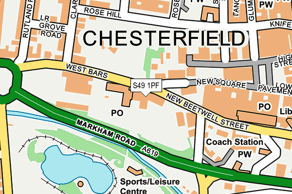 S49 1PF map - OS OpenMap – Local (Ordnance Survey) S49 1PF map - OS OpenMap – Local (Ordnance Survey)