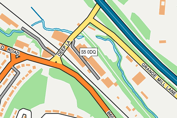 S5 0DQ map - OS OpenMap – Local (Ordnance Survey) S5 0DQ map - OS OpenMap – Local (Ordnance Survey)