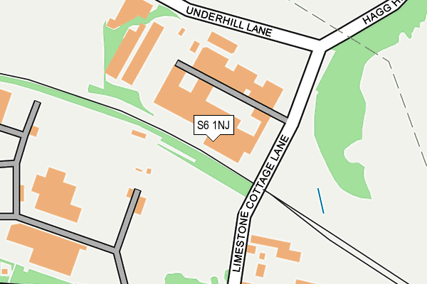 S6 1NJ map - OS OpenMap – Local (Ordnance Survey) S6 1NJ map - OS OpenMap – Local (Ordnance Survey)