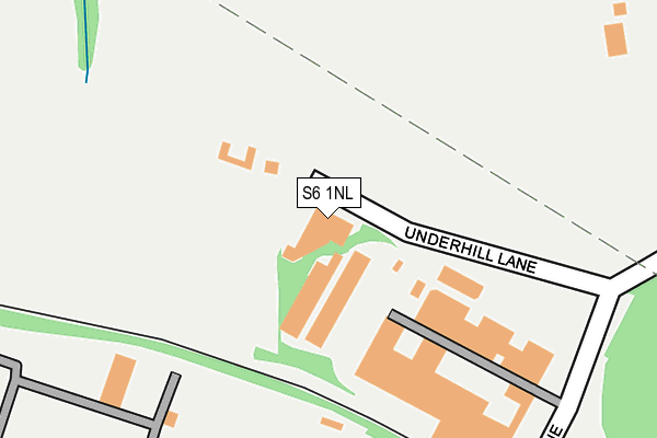 S6 1NL map - OS OpenMap – Local (Ordnance Survey) S6 1NL map - OS OpenMap – Local (Ordnance Survey)