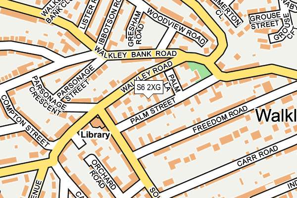 S6 2XG map - OS OpenMap – Local (Ordnance Survey) S6 2XG map - OS OpenMap – Local (Ordnance Survey)