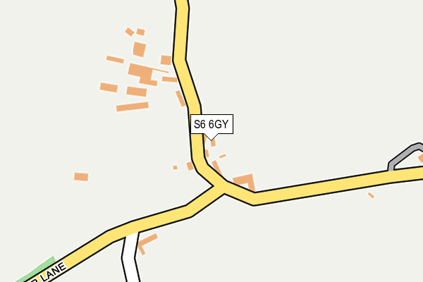 S6 6GY map - OS OpenMap – Local (Ordnance Survey) S6 6GY map - OS OpenMap – Local (Ordnance Survey)