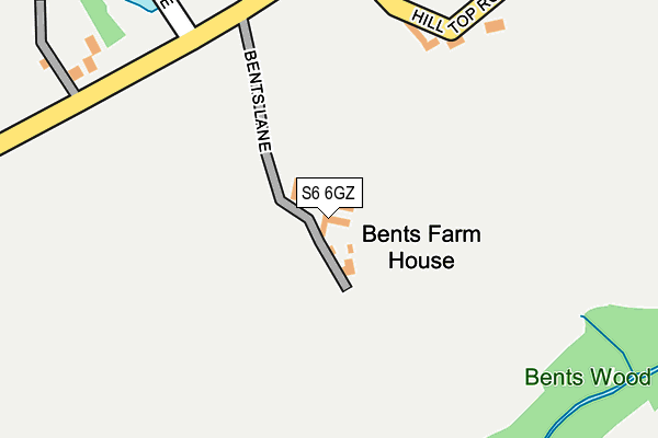 S6 6GZ map - OS OpenMap – Local (Ordnance Survey) S6 6GZ map - OS OpenMap – Local (Ordnance Survey)
