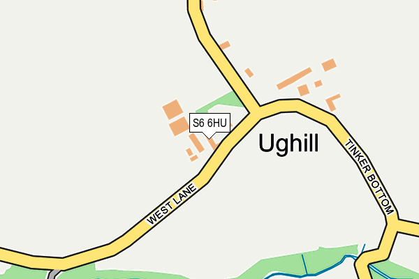 S6 6HU map - OS OpenMap – Local (Ordnance Survey) S6 6HU map - OS OpenMap – Local (Ordnance Survey)