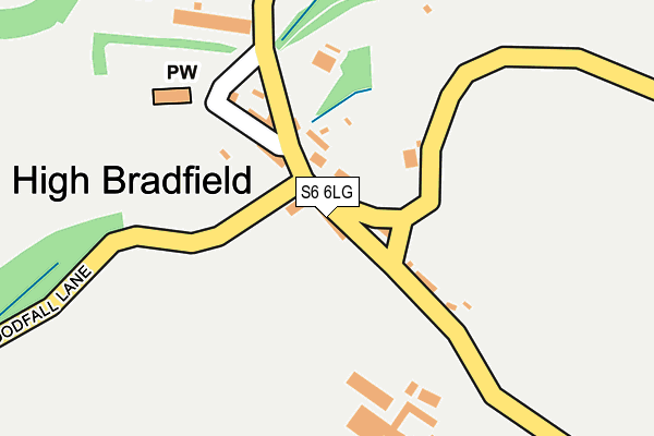 S6 6LG map - OS OpenMap – Local (Ordnance Survey) S6 6LG map - OS OpenMap – Local (Ordnance Survey)