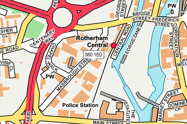 S60 1ED map - OS OpenMap – Local (Ordnance Survey) S60 1ED map - OS OpenMap – Local (Ordnance Survey)