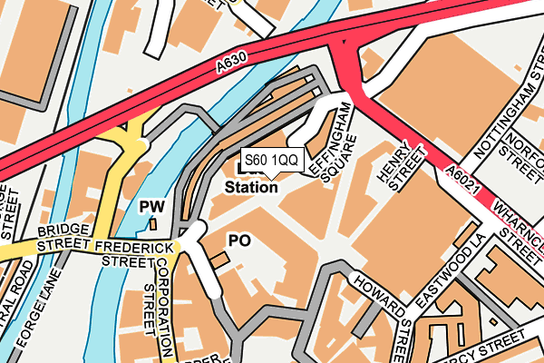 S60 1QQ map - OS OpenMap – Local (Ordnance Survey) S60 1QQ map - OS OpenMap – Local (Ordnance Survey)