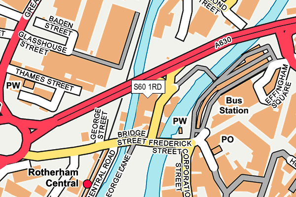 S60 1RD map - OS OpenMap – Local (Ordnance Survey) S60 1RD map - OS OpenMap – Local (Ordnance Survey)