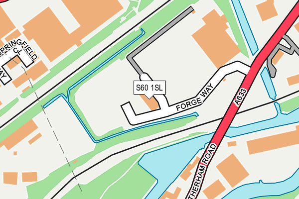S60 1SL map - OS OpenMap – Local (Ordnance Survey) S60 1SL map - OS OpenMap – Local (Ordnance Survey)