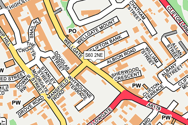 S60 2NE map - OS OpenMap – Local (Ordnance Survey) S60 2NE map - OS OpenMap – Local (Ordnance Survey)