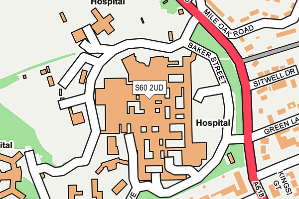 S60 2UD map - OS OpenMap – Local (Ordnance Survey) S60 2UD map - OS OpenMap – Local (Ordnance Survey)