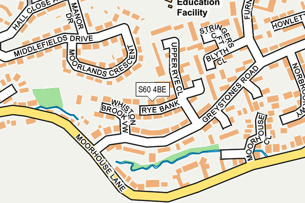 S60 4BE map - OS OpenMap – Local (Ordnance Survey) S60 4BE map - OS OpenMap – Local (Ordnance Survey)