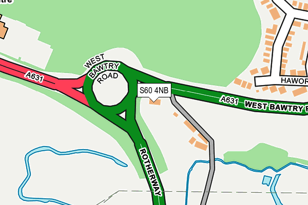 S60 4NB map - OS OpenMap – Local (Ordnance Survey) S60 4NB map - OS OpenMap – Local (Ordnance Survey)